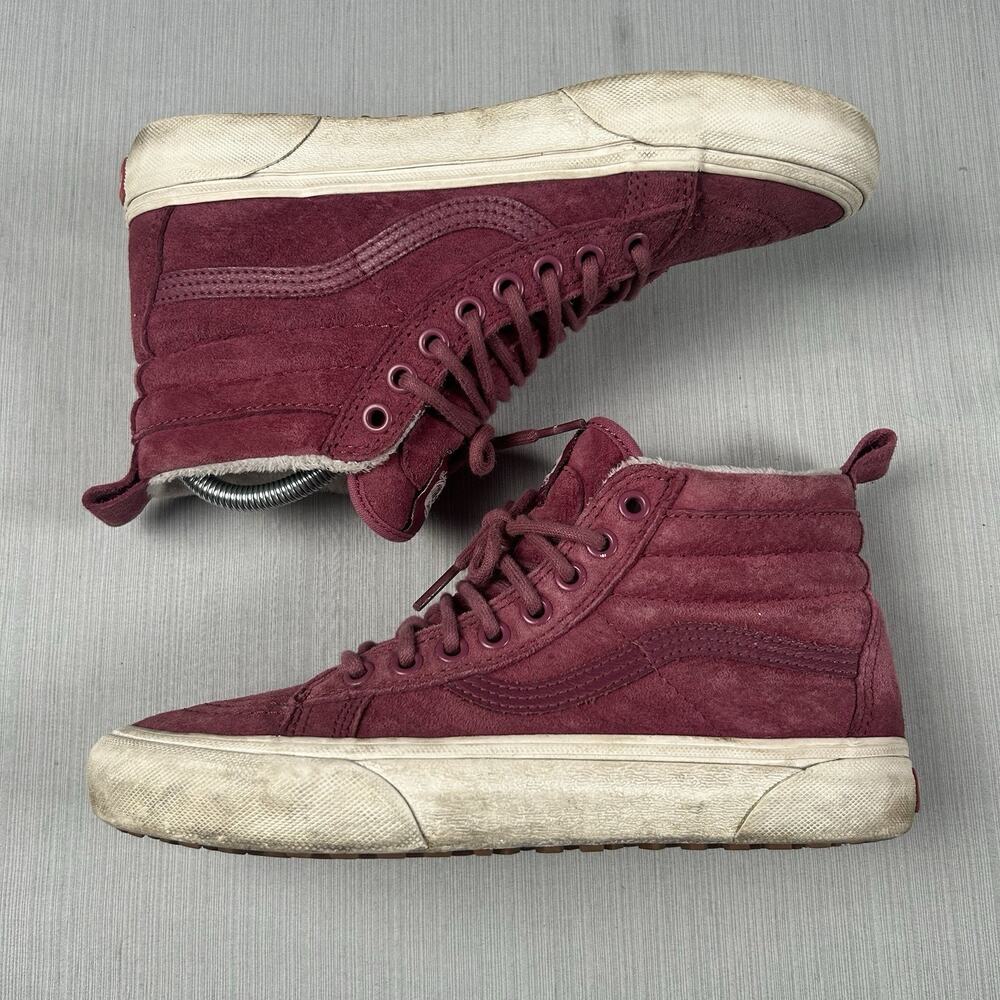 Vans Off The Wall Sk8 Hi MTS Women’s Size 7.5 Rose Scotchgard Casual Sneakers